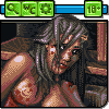 A Zombie Slut and the Pumpkinhead - Weekly Challenge  icon/pixelart
