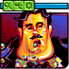 Mr Creosote - Weekly Challenge  icon/pixelart