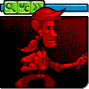 Monkey Island Virtualboy Edition - Weekly Challenge icon/pixelart