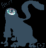 Rain Clouds for Eyeballs icon/pixelart