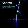MsPaint Storm  icon/pixelart