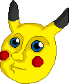Dejitalized Pikachu icon/pixelart