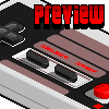 Nes isometric pad (controller) icon/pixelart