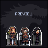 Winter is coming... icon/pixelart