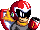 Proto man icon/pixelart