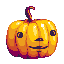 Pumpkin icon/pixelart