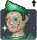Green Quiff  icon/pixelart