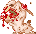 Freaky Rabbit Thing  icon/pixelart