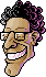 Renaldo Disguise 1: Afro and Glasses  icon/pixelart