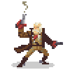 Revolver Ocelot - MGS icon/pixelart