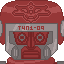 Robot Head icon/pixelart