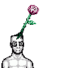 It could be worse... you could have a giant rose growing out of your head  icon/pixelart