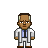Black Mesa Scientist (Black Guy) icon/pixelart