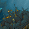 Underwater icon/pixelart