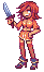 Sexy killer icon/pixelart