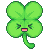 Shamrocks icon/pixelart