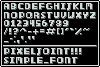 A simple font icon/pixelart
