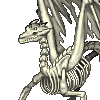 Skeletal Dragon icon/pixelart