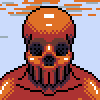 skeleton icon/pixelart