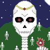 The Skeleton Mage  icon/pixelart