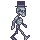 Mr Skeleton  icon/pixelart