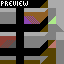 Skull, rotated 90� CCW  icon/pixelart
