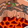 Lord of the Rings - The Ring Drop Room icon/pixelart
