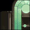 Cathedral Scene  icon/pixelart