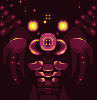 Alien queen icon/pixelart