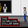 Six Million Dollar Man Mock-up  icon/pixelart