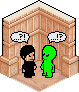 When an alien meets...