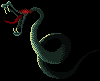 Coiled Snake  icon/pixelart