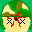 Head Shot icon/pixelart