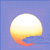 Summer Sun  icon/pixelart