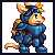Sparkster etc. icon/pixelart