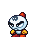 Spitting is rude icon/pixelart