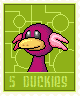 Duck Stamp icon/pixelart
