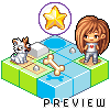 My Stars Iso Mock-up (basic)  icon/pixelart