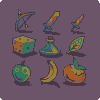 Random stuff, old palette.