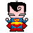 Superman  icon/pixelart