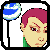 Suzie Q and Ding Portrait icon/pixelart