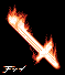 Fire Sword  icon/pixelart