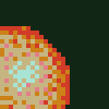 Lone Tangerine icon/pixelart