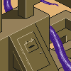 Tentacle wars - Iso v Non iso icon/pixelart