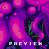 Big tentacle in the background icon/pixelart