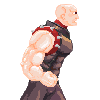 Man with a strange vigour