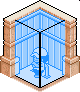 the green house icon/pixelart