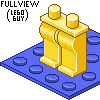 Blank Lego Guy  icon/pixelart