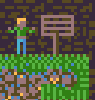 Grassland Cave Mockup icon/pixelart