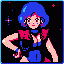 To the Stars (plus mockup) icon/pixelart